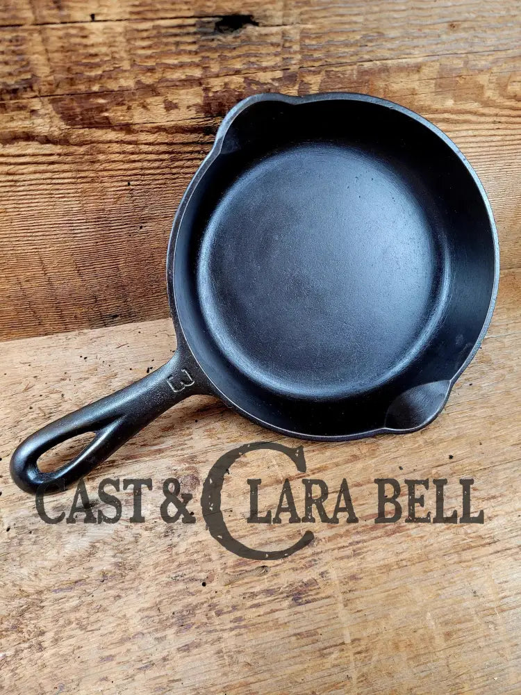 Best Seller! 1920’S Griswold #3 Egg Skillet With Large Block Logo And Smooth Bottom 709