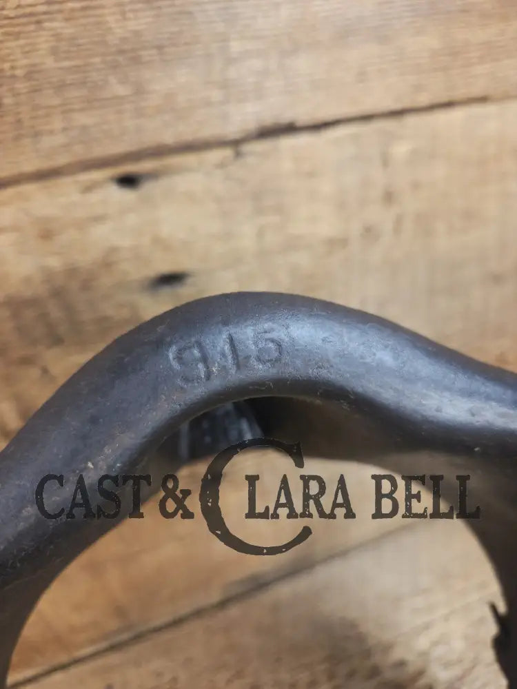 Best Seller! 1920’s Griswold No. 8 Cast Iron Waffle Maker (314/315) with Tall Base (Bailed raised 88)! Waffle Iron