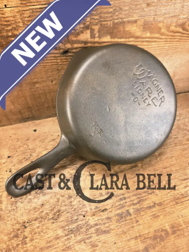 Best Seller! 1930βs Wagner Ware #3 Cast Iron Egg Skillet 1053 A. Great gift! SC24 Skillet