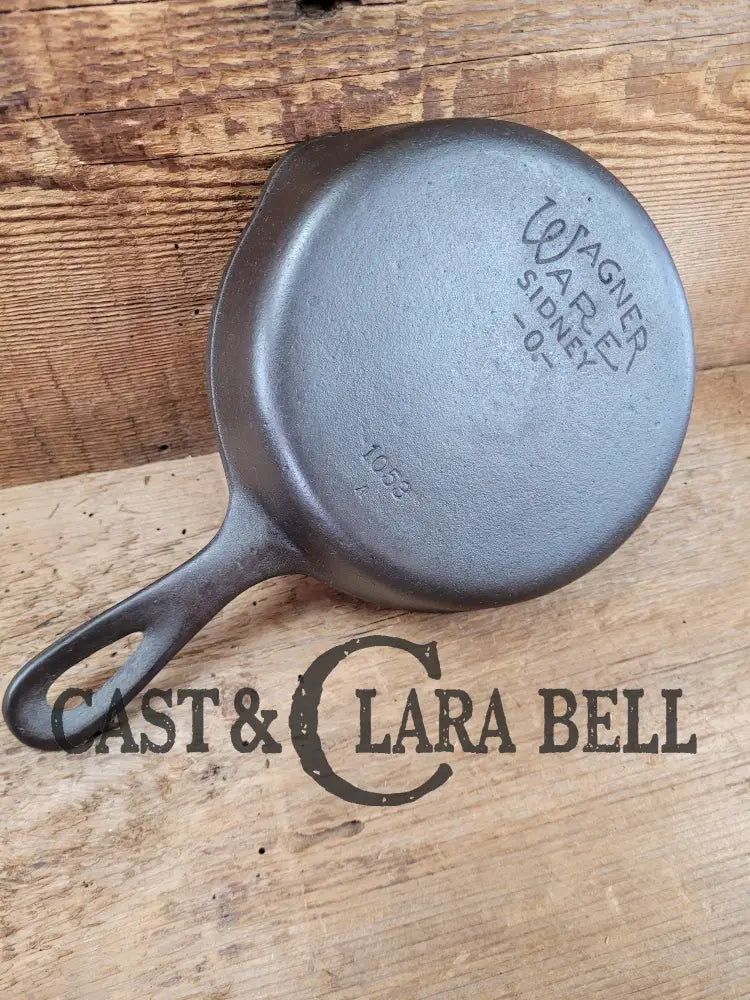 Best Seller! 1930βS Wagner Ware #3 Cast Iron Egg Skillet 1053 A. Great Gift!