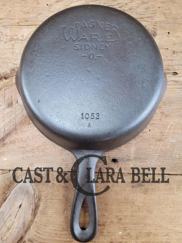 Best Seller! 1930βS Wagner Ware #3 Cast Iron Egg Skillet 1053 A. Great Gift!