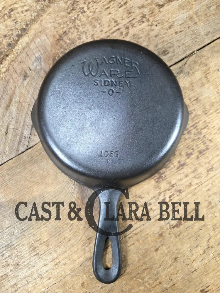 Best Seller! 1930βs Wagner Ware #3 Cast Iron Egg Skillet 1053 E. Great gift! Skillet