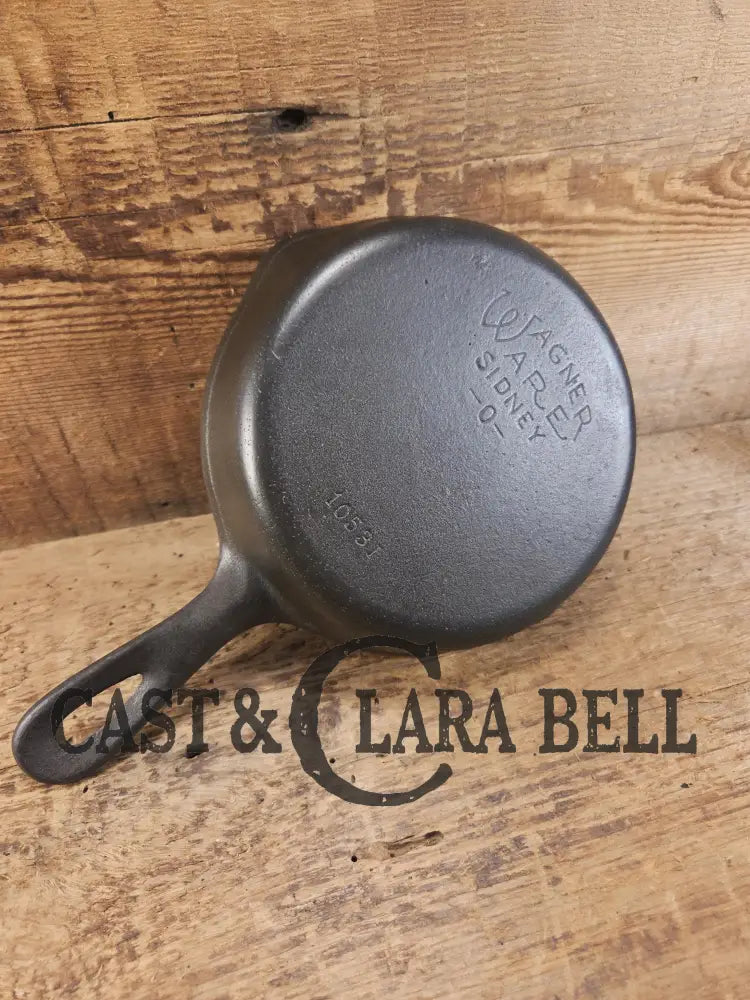 Best Seller! 1930βs Wagner Ware #3 Cast Iron Egg Skillet 1053 I. Great single serving skillet Skillet