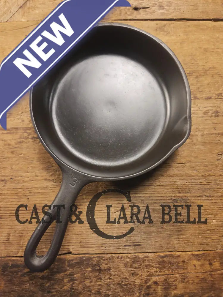 Best Seller! 1930βs Wagner Ware #3 Cast Iron Egg Skillet 1053 J. Great gift! Skillet
