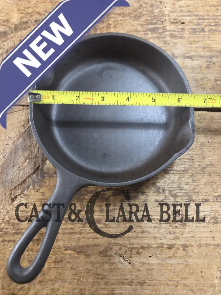 Best Seller! 1930βs Wagner Ware #3 Cast Iron Egg Skillet with Stylized Logo and Smooth Bottom 1053 C Skillet