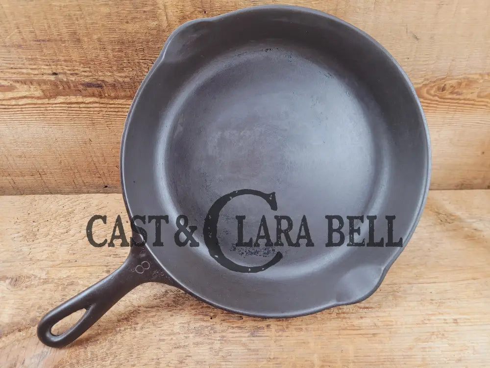 Best Seller! 1930’s Wagner Ware Sidney -O- #8 Skillet with Smooth Bottom 1058. Restored and Ready to Use! Skillet