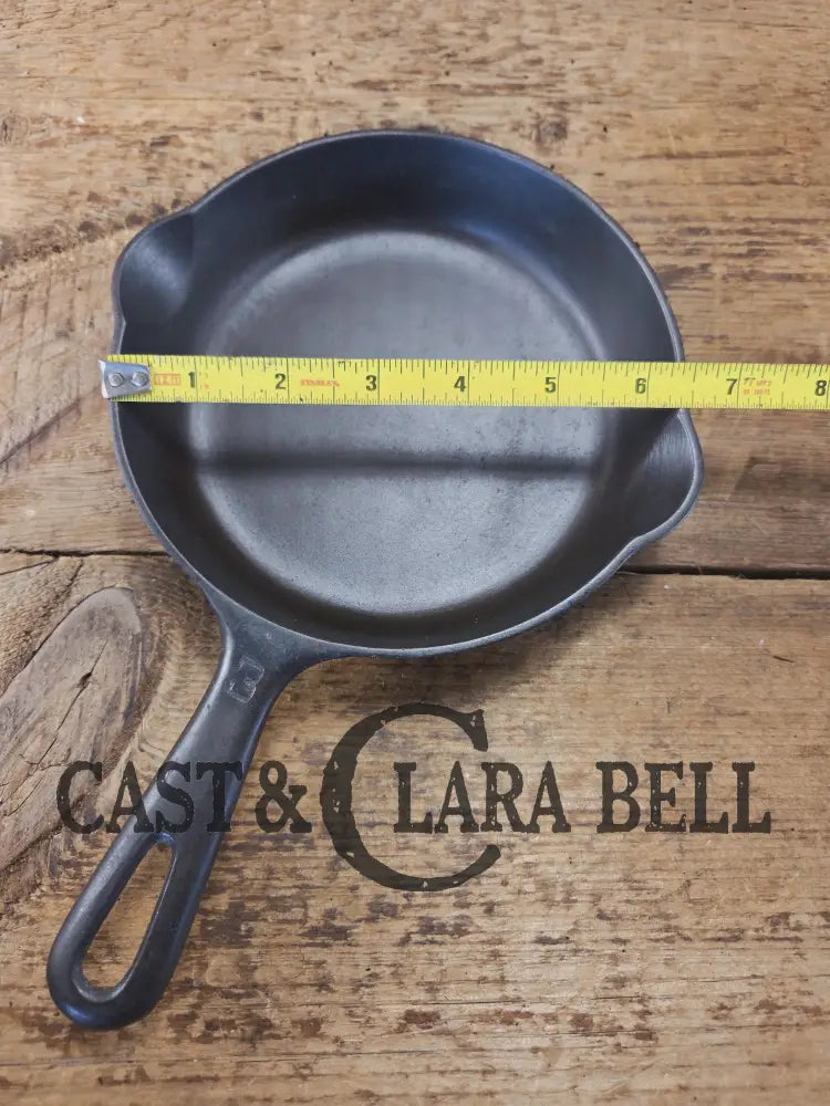 Best Seller! 1940’s Griswold No. 3 Cast Iron Egg Skillet with Grooved Handle 709 K Skillet