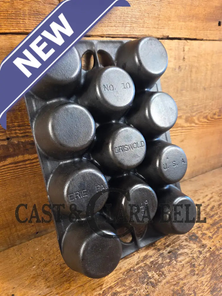 Best Seller! Lovely Griswold No. 10 Popover Pan 949. Open frame design is ready to make the best brownies muffins or