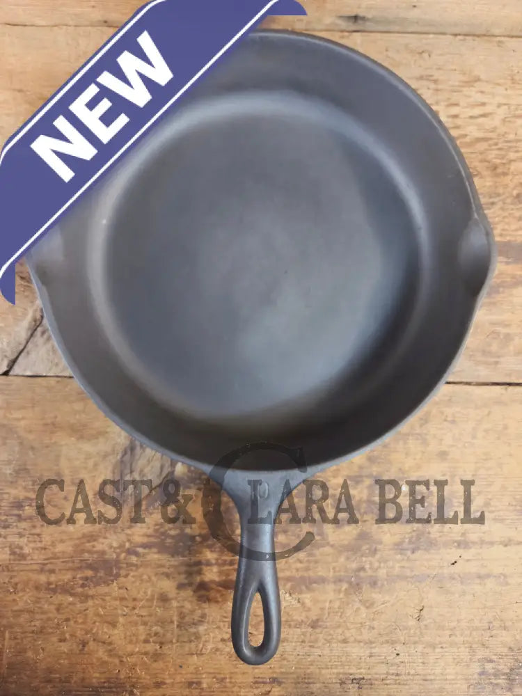 Big 1930’s Wagner Ware #10 Cast Iron Skillet with Stylized Logo 1060 E. Great Bacon skillet! SCF24 - Skillet