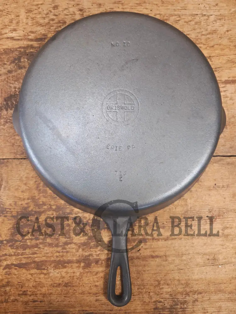 Big 1940’s Griswold #10 Skillet with Small Block Logo 716 E. Fantastic every day pan Getting harder to find these! SC24