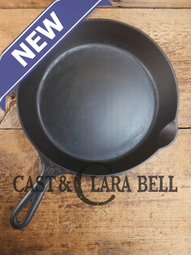 Big 1940βs Griswold #10 Skillet with Small Block Logo and Heat Ring 716 A. Fantastic every day pan Getting harder to