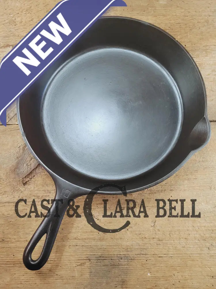 Big 1940’s Griswold #10 Skillet with Small Block Logo and Heat Ring 716 A. Fantastic every day pan Getting harder to