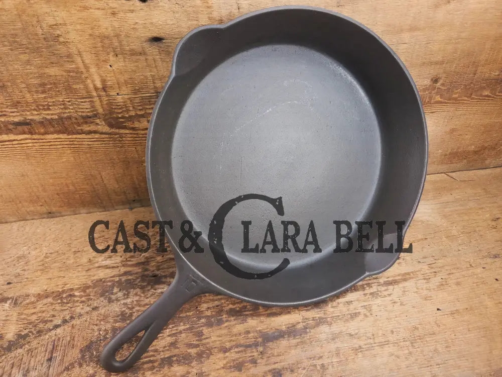 Big 1940βs Griswold #10 Skillet with Small Block Logo and Heat Ring 716 B. Fantastic every day pan Getting harder to