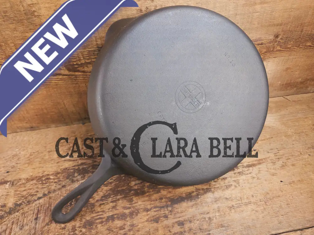 Big 1940βs Griswold #10 Skillet with Small Block Logo and Heat Ring 716 B. Fantastic every day pan Getting harder to