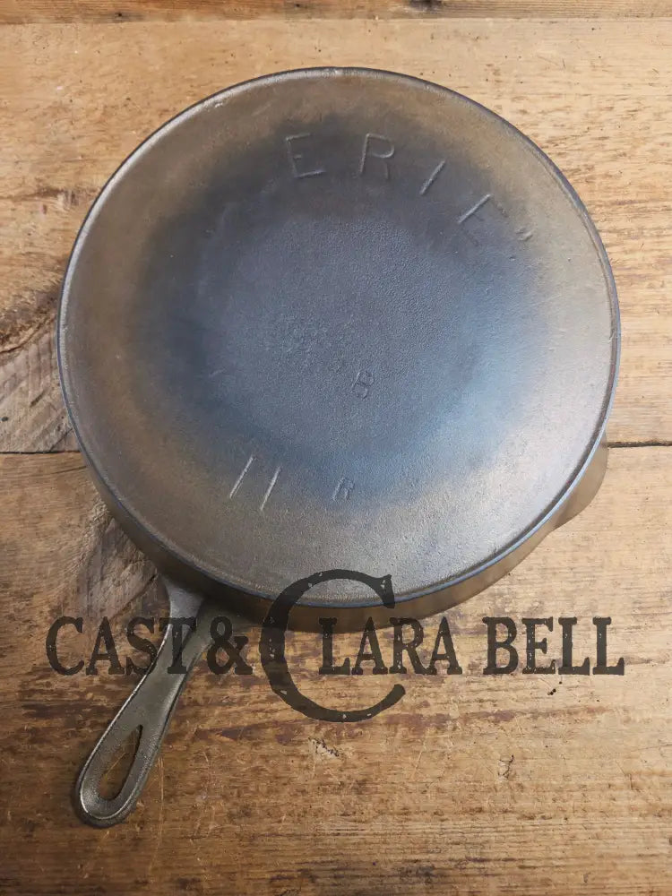 Big Bacon Skillet HTF 1890’s 3rd Series Erie (Griswold) #11 717 B Cast Iron Skillet. Huge!! Skillet