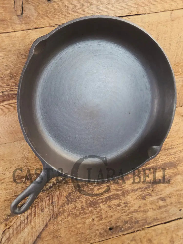 Birmingham Stove & Range Century Series #10 Skillet with beautiful swirls! - Skillet