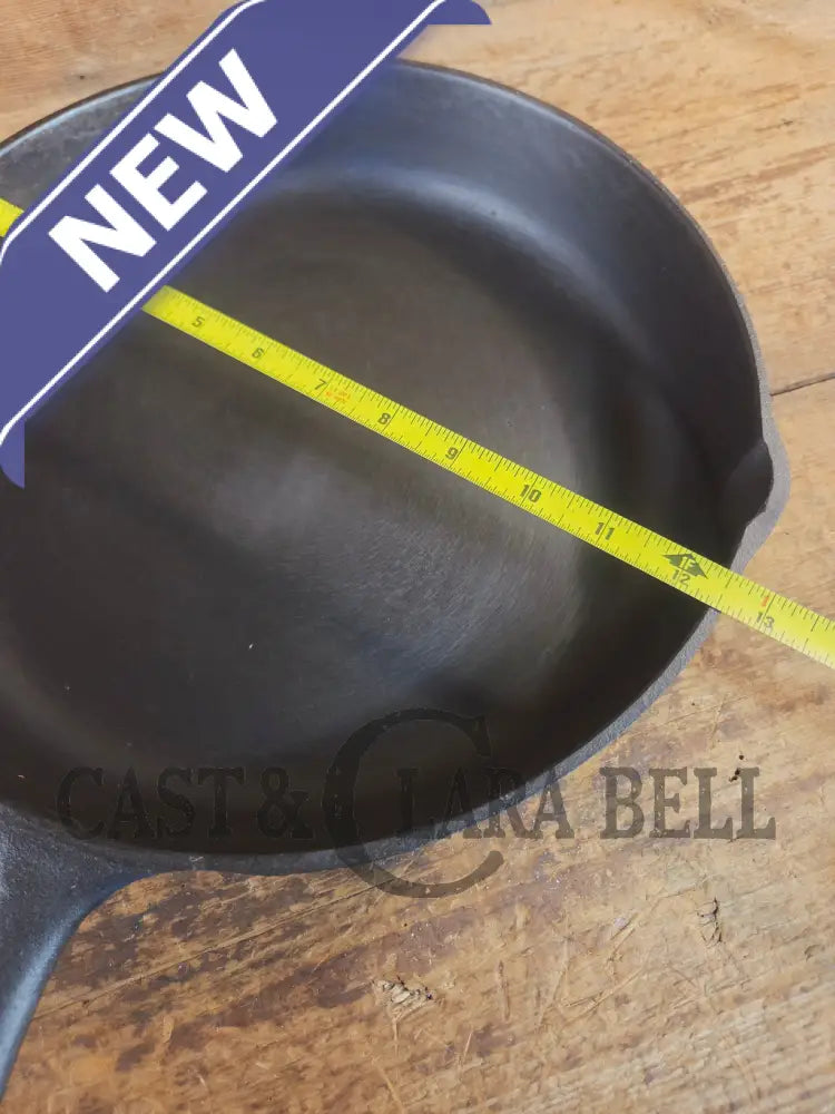 Birmingham Stove & Range Century Series #10 Skillet with beautiful swirls! - Skillet