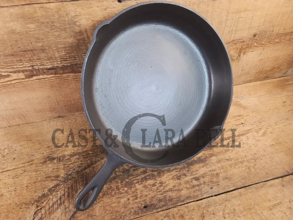 Birmingham Stove & Range Century Series #10 Skillet with beautiful swirls! 5 H-1 - Skillet