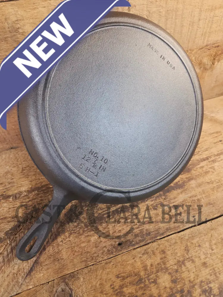 Birmingham Stove & Range Century Series #10 Skillet with beautiful swirls! 5 H-1 - Skillet