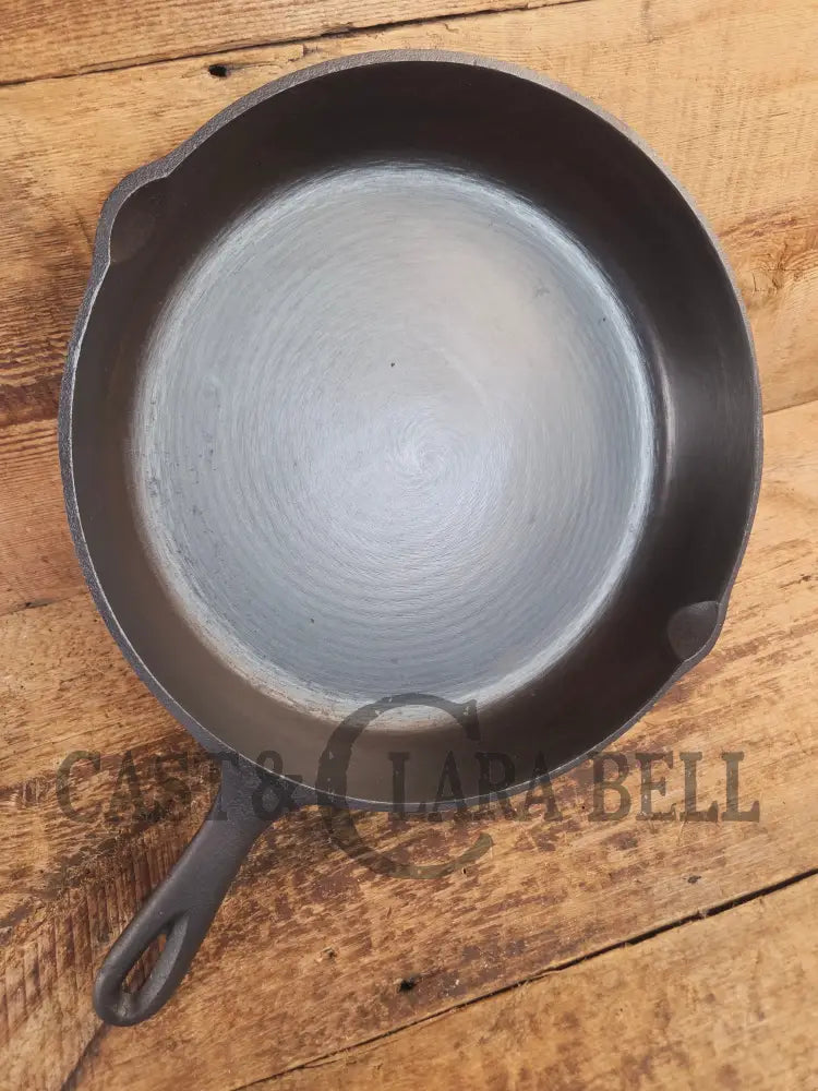 Birmingham Stove & Range Century Series #10 Skillet with beautiful swirls! 5 H-1 - Skillet