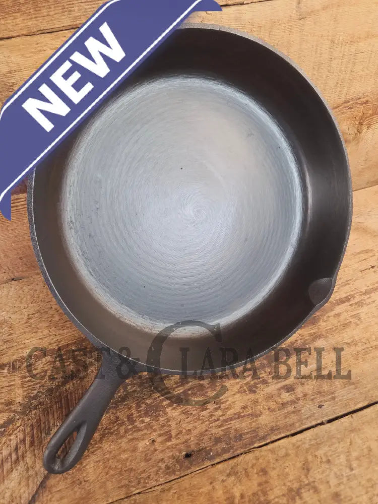 Birmingham Stove & Range Century Series #10 Skillet with beautiful swirls! 5 H-1 - Skillet