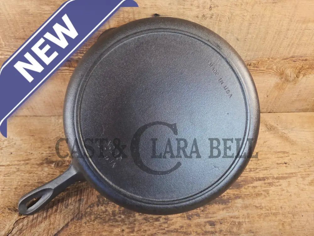 Birmingham Stove & Range Century Series #10 Skillet with beautiful swirls! - Skillet