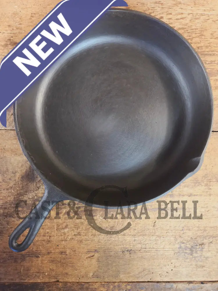 Birmingham Stove & Range Century Series #10 Skillet with beautiful swirls! - Skillet