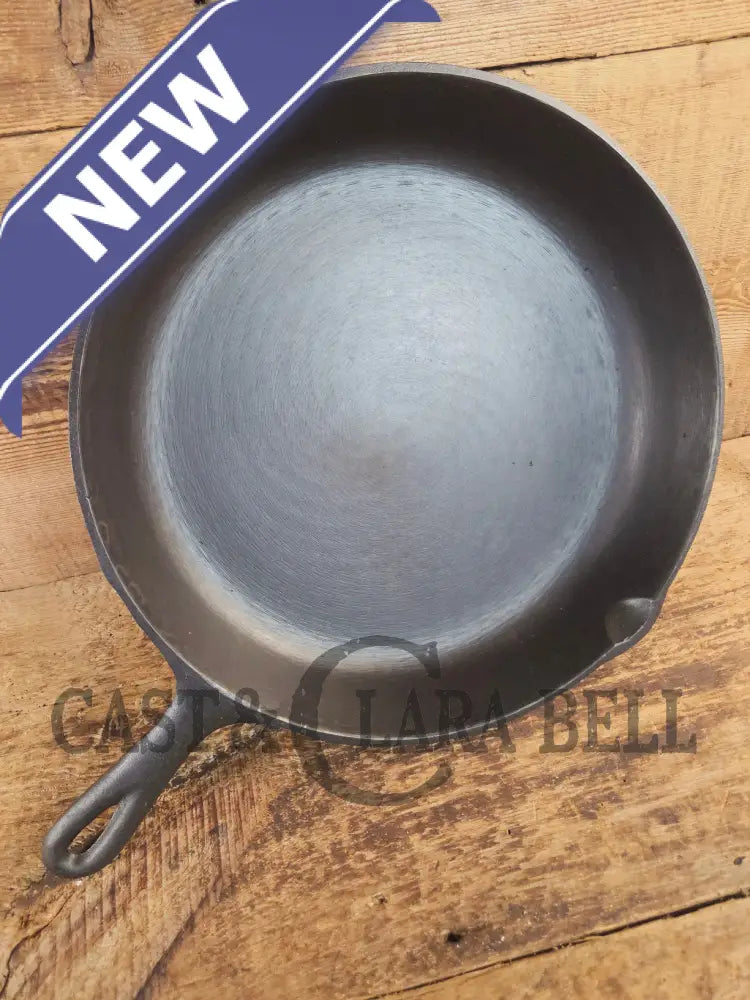 Birmingham Stove & Range Century Series #10 Skillet with beautiful swirls! - Skillet