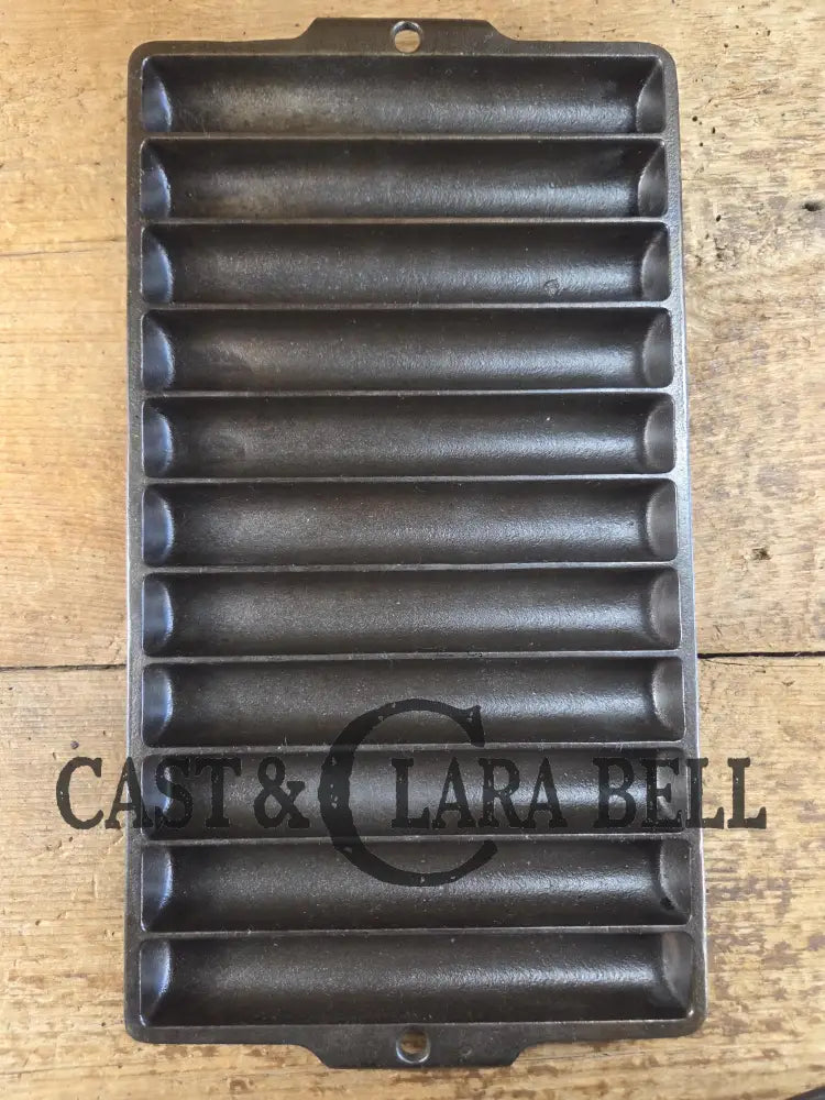 Breadsticks! 1930βs Era Griswold No. 22 Corn Bread Pan 11 cup βErie Penn USA,β 954 Bakeware