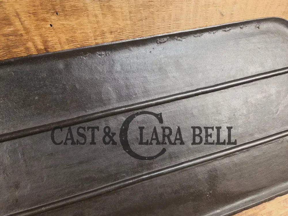 BSR Birmingham Stove and Range #8 Raised Number Cast Iron Griddle. Perfect camp griddle! Griddle