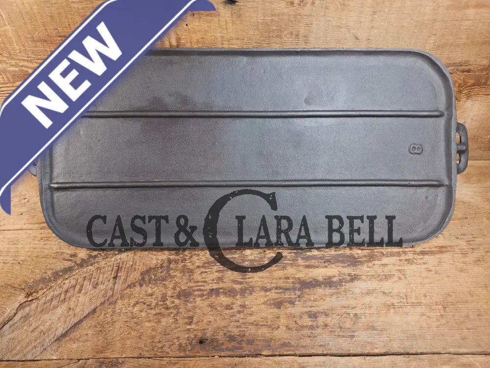 BSR Birmingham Stove and Range #8 Raised Number Cast Iron Griddle. Perfect camp griddle! Griddle