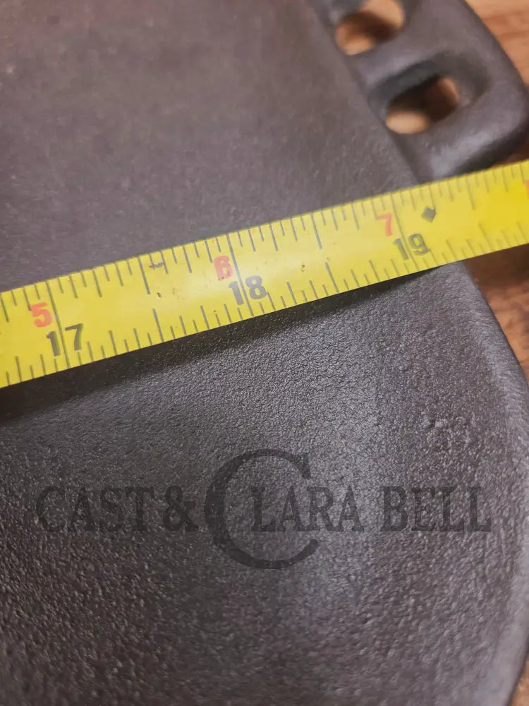 BSR Birmingham Stove and Range #8 Raised Number Cast Iron Griddle. Perfect camp griddle! Griddle