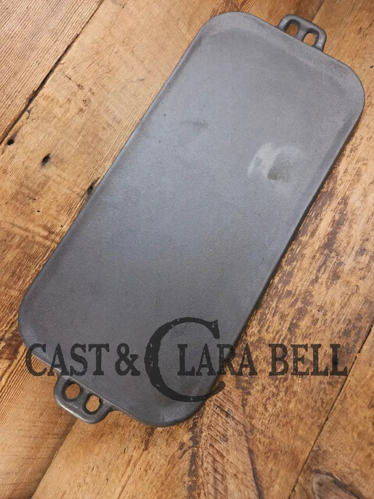 BSR Birmingham Stove and Range #8 Raised Number Cast Iron Griddle. Perfect camp griddle! Griddle