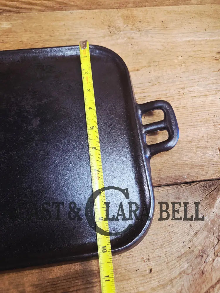 BSR Birmingham Stove and Range #9 Raised Number Cast Iron Griddle. Perfect camp griddle! Griddle