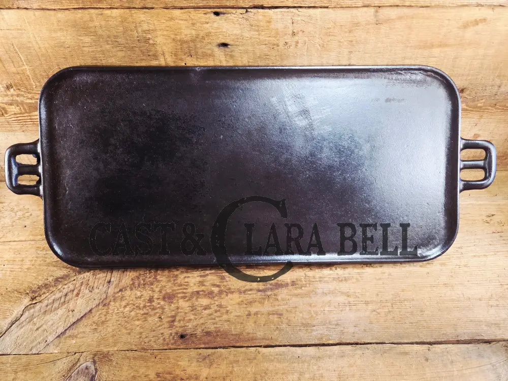 BSR Birmingham Stove and Range #9 Raised Number Cast Iron Griddle. Perfect camp griddle! Griddle