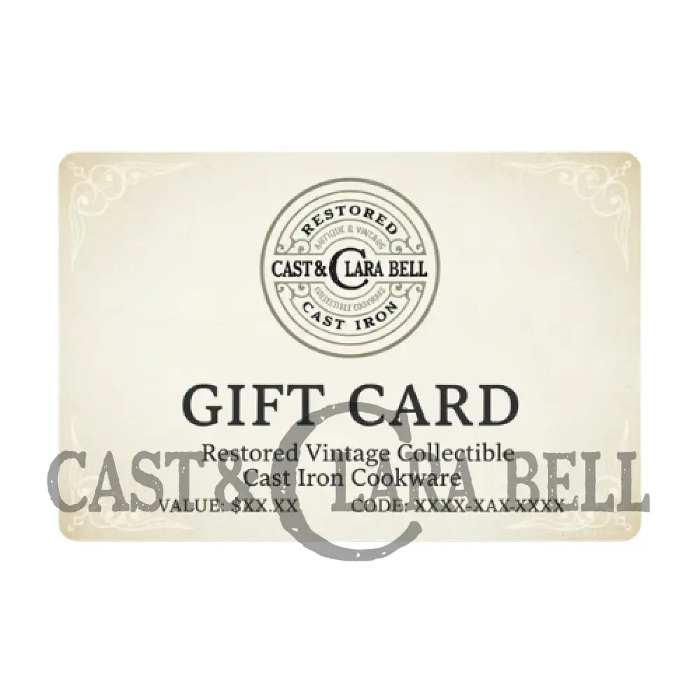 Cast & Clara Bell Gift Card - Gift Card