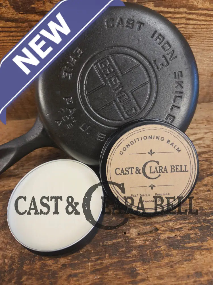 Cast Iron Conditioning Balm (3 oz) Merchandise