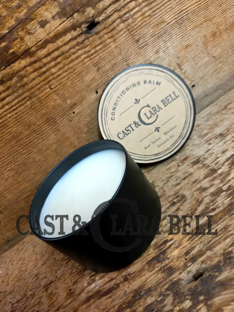 Cast Iron Conditioning Balm (6 oz - Medium) One Medium Tin (6 Oz total) Merchandise