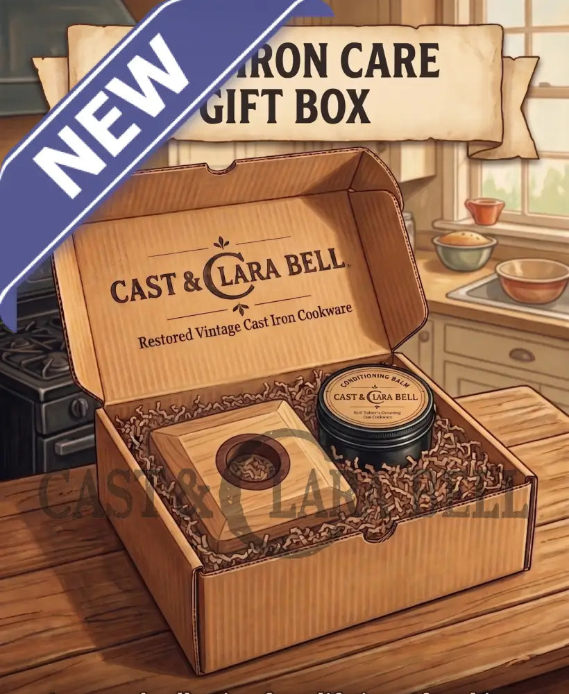 Cast Iron Maintenance Set - Gift Box