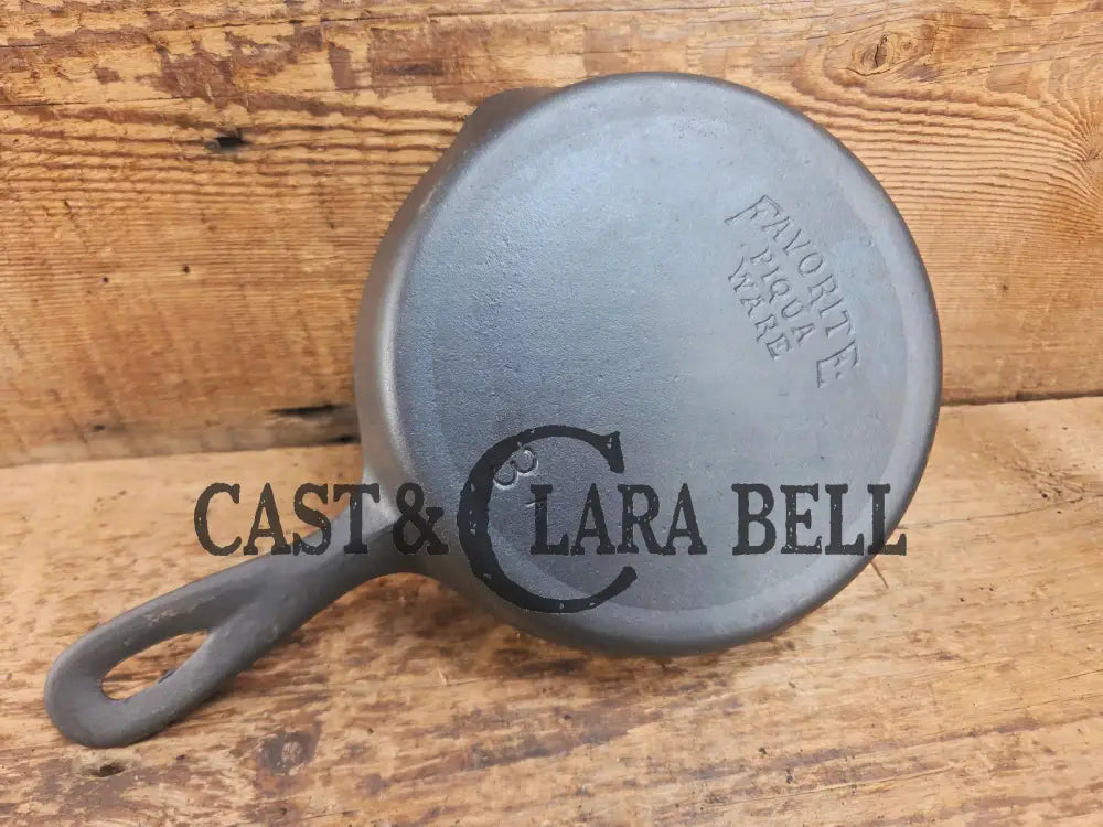 Classic Egg Skillet! 1920’s Favorite Piqua Ware #3 Skillet 3 A Skillet