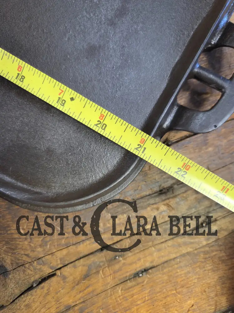 Classic HUGE ERIE #9 Long Griddle p/n 746. Perfect for pancakes by the campfire or in your gourmet kitchen! Griddle