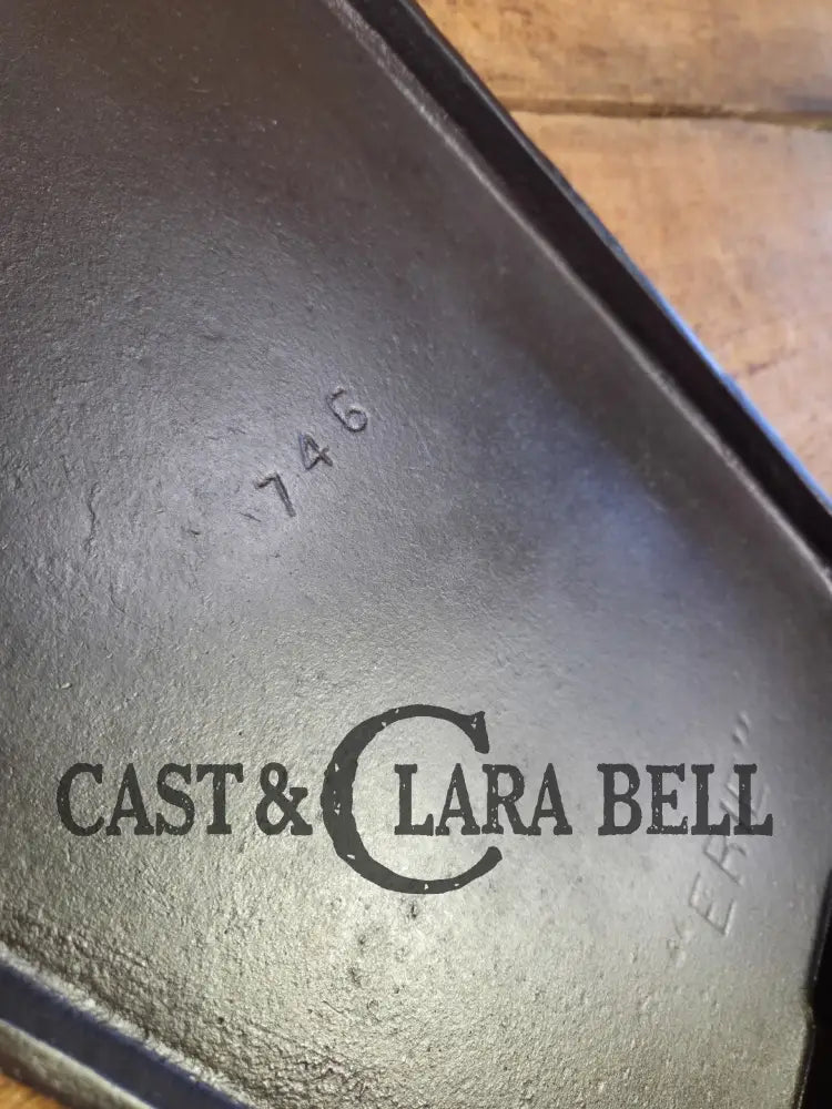 Classic HUGE ERIE #9 Long Griddle p/n 746. Perfect for pancakes by the campfire or in your gourmet kitchen! Griddle