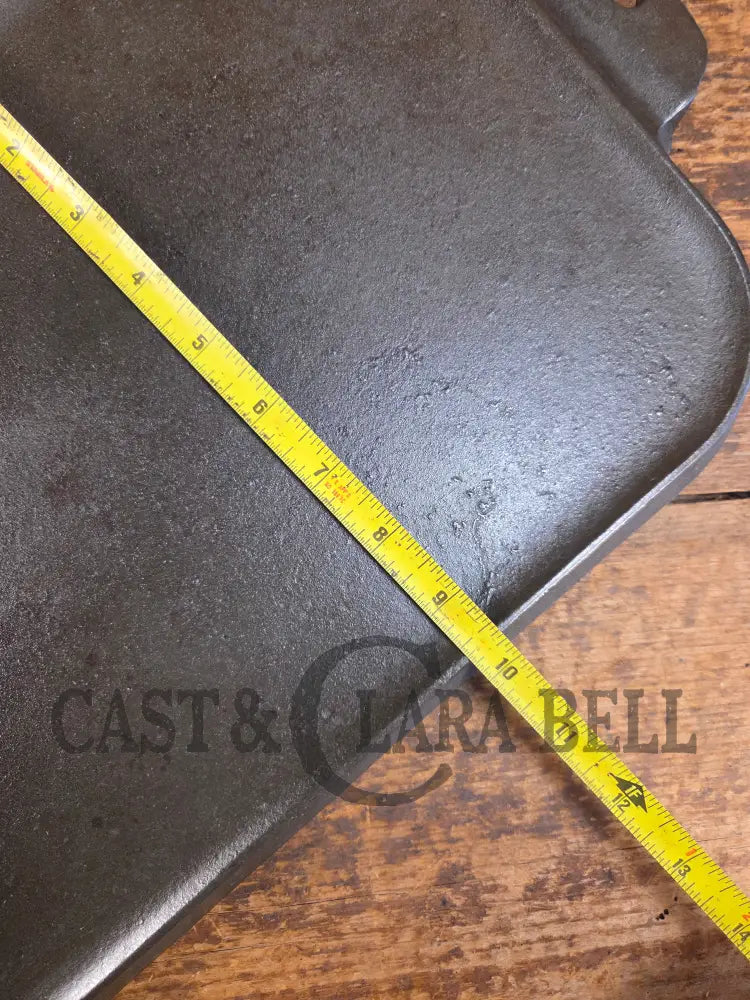 Classic HUGE Griswold #9 Long Griddle. Perfect for pancakes by the campfire or in your gourmet kitchen! Griddle