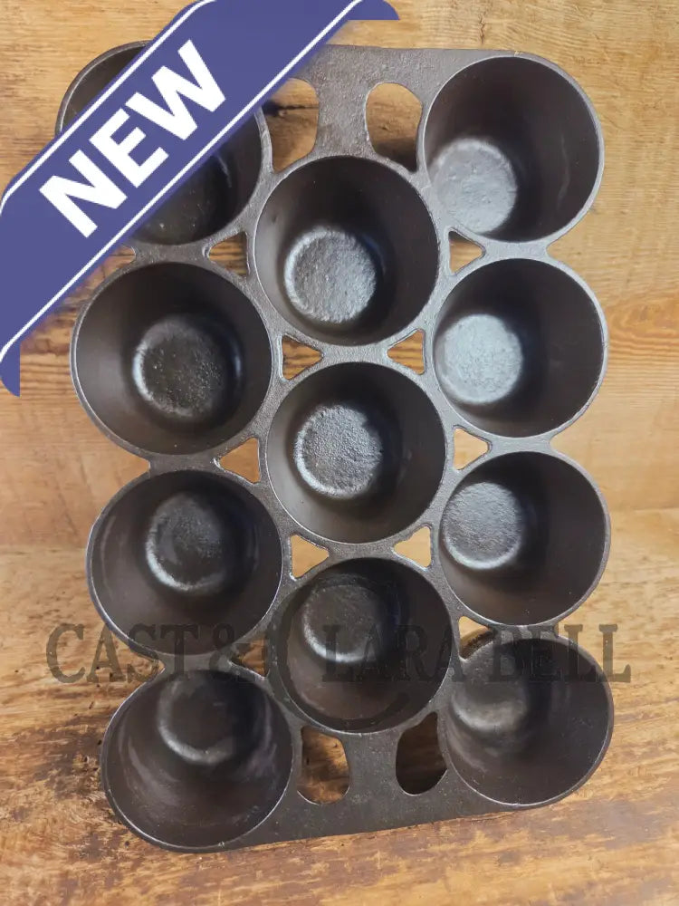 Classic! Open Frame Griswold No. 10 Popover Pan 11 cup 948 B. Fully Restored and Ready to make delicious brownies