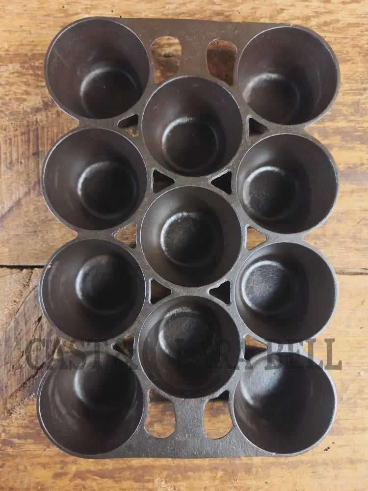 Classic! Open Frame Griswold No. 10 Popover Pan 11 cup 948 B. Fully Restored and Ready to make delicious brownies