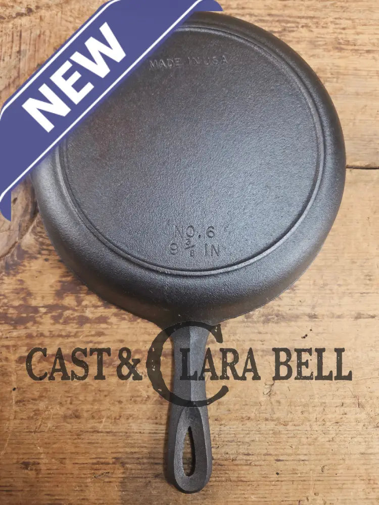 Classic southern skillet! Birmingham Stove & Range Century Series No. 6 Skillet with Heat Ring 9 3/8 in Made in USA
