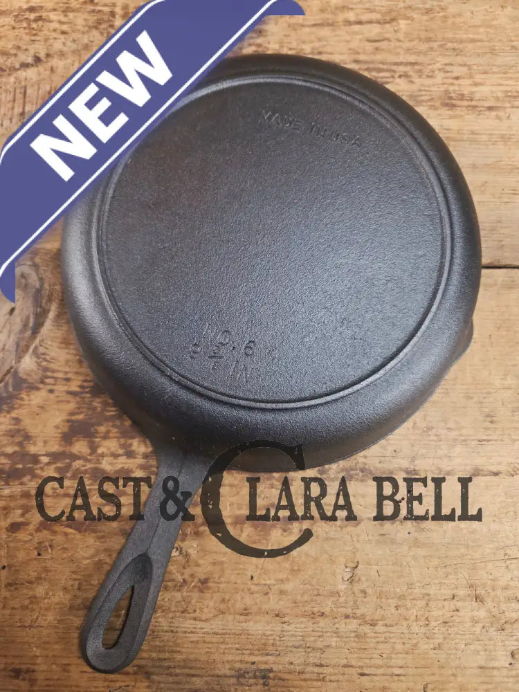 Classic southern skillet! Birmingham Stove & Range Century Series No. 6 Skillet with Heat Ring 9 3/8 in Made in USA