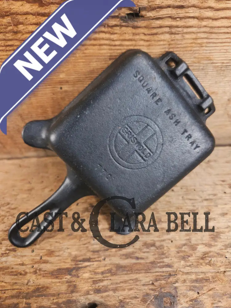 Collectible Griswold 770 Ashtray / Spoon Rest. Small Novelty cast iron skillet for display or stove! Fully Restored so