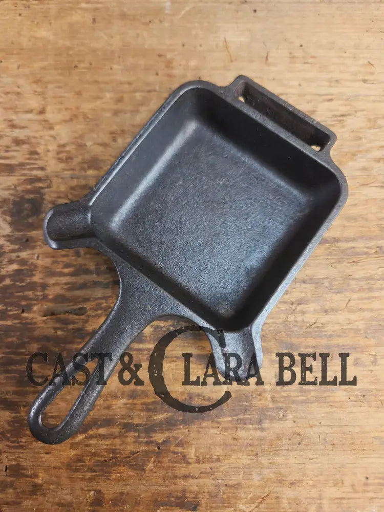 Collectible Griswold 770 Ashtray / Spoon Rest. Small Novelty cast iron skillet for display or stove! Fully Restored so