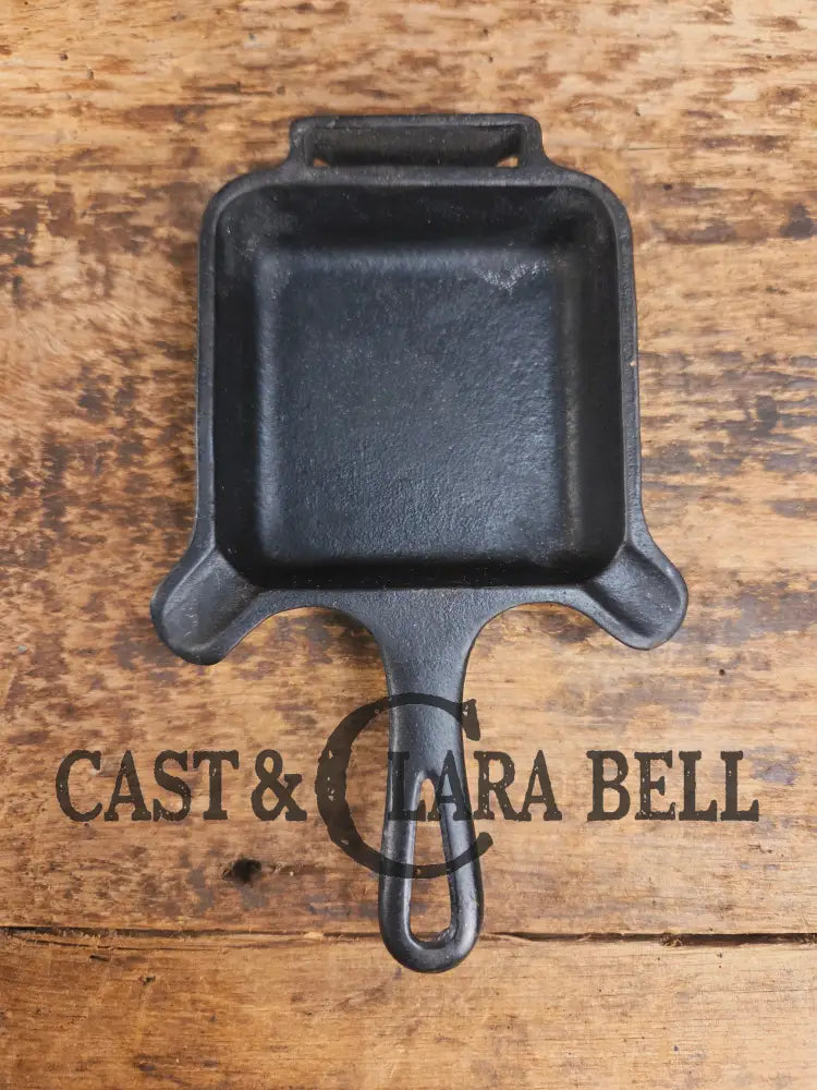 Collectible Griswold 770 Ashtray / Spoon Rest. Small Novelty cast iron skillet for display or stove! Fully Restored so